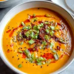 Spicy Miso Carrot Soup