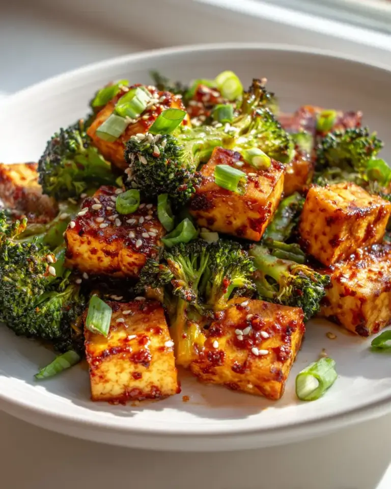 Spicy Tofu Brokkoli: Das beste Chili-Knoblauch-Soße Rezept