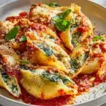 Stuffed Shell Lasagna Bake