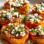 Syykartoffelrunden Honig Feta