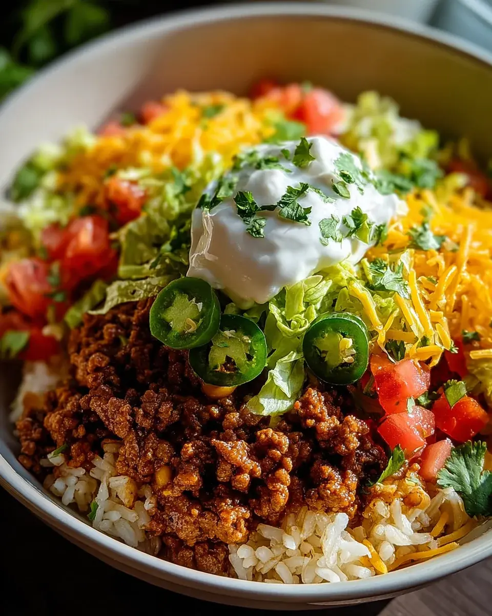 Taco Rice Bowl