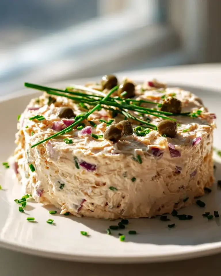 Cremiger Thunfisch Frischkäse Aufstrich: Kapern & Zwiebeln