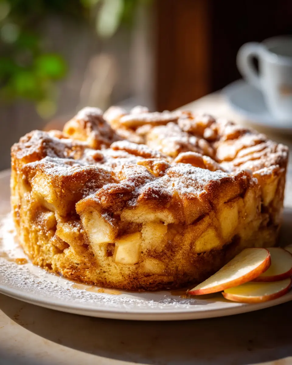 Saftiger Zimtschnecken Apfelkuchen – Ein himmlischer Genuss! 4 Zimtschnecken Apfelkuchen