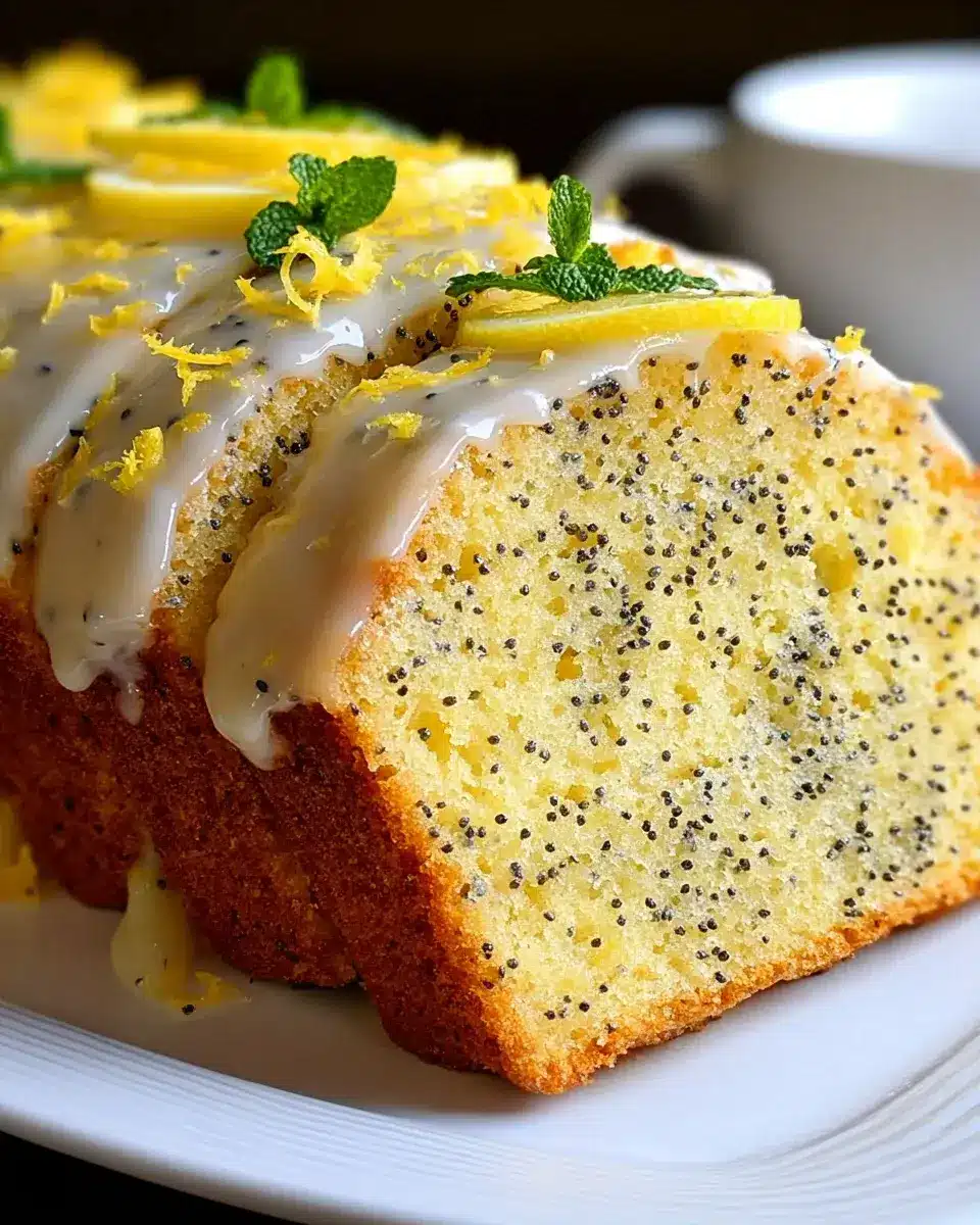 Unwiderstehliches Rezept für Zitronen-Mohnkuchen 3 Zitronen-Mohn-Kuchen