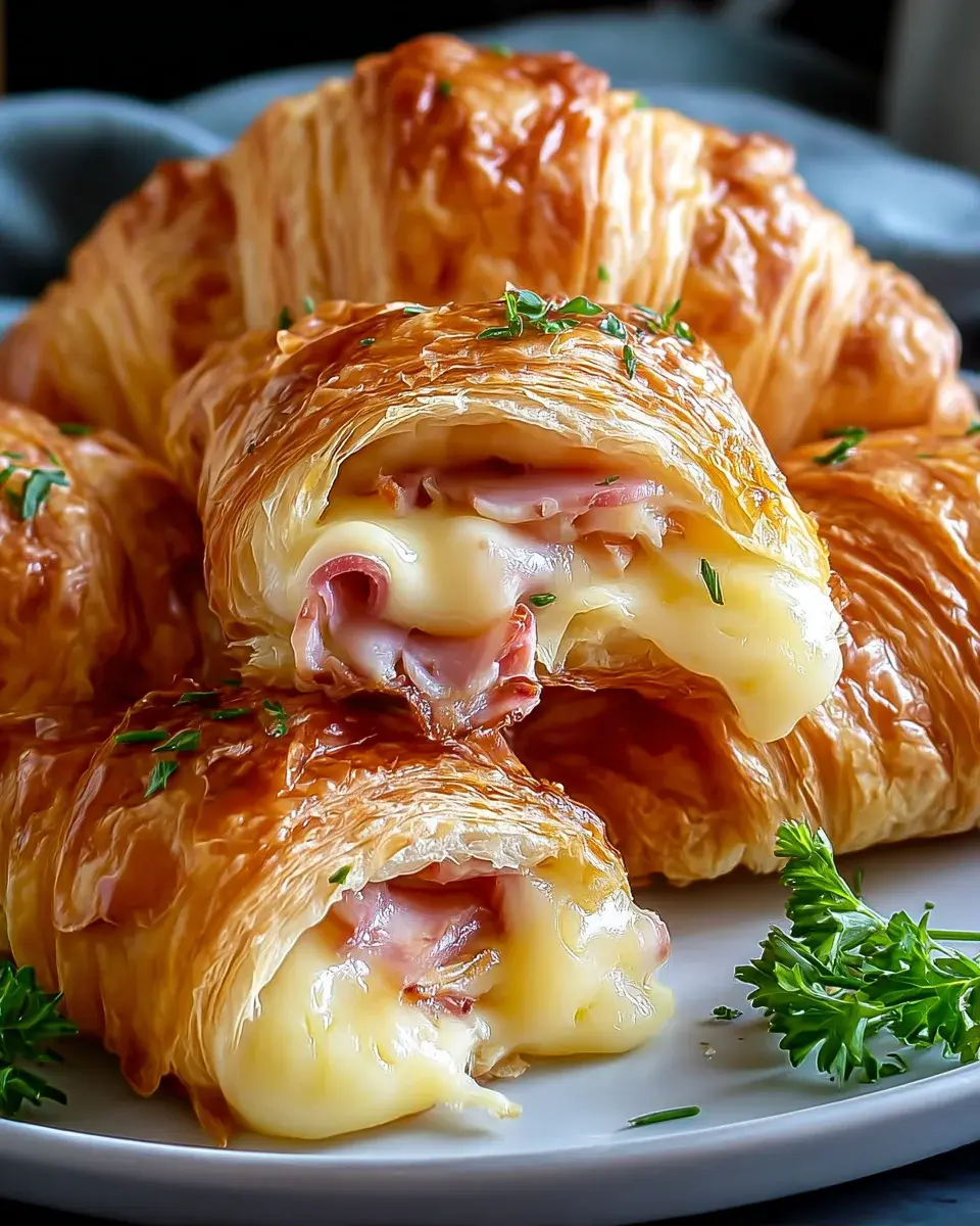 air fryer rinderham kyse croissants