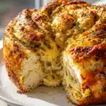 knoblauch kryuter kyse brot