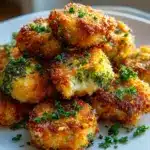 knusprige Brokkoli Kyse Nuggets