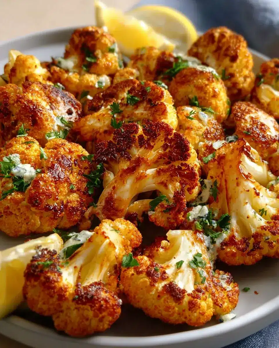 knuspriger Blumenkohl