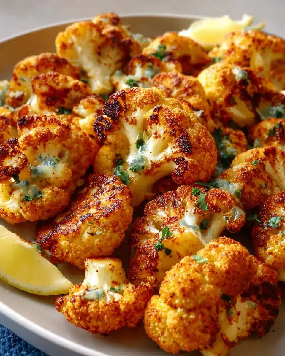 knuspriger Blumenkohl