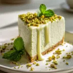 veganer Pistazien Cheesecake